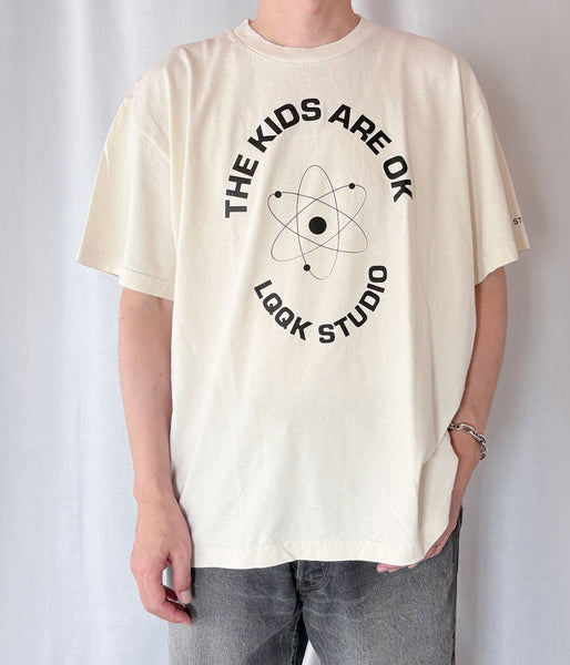 LQQK Studio/ATOM TEE (CREAM)