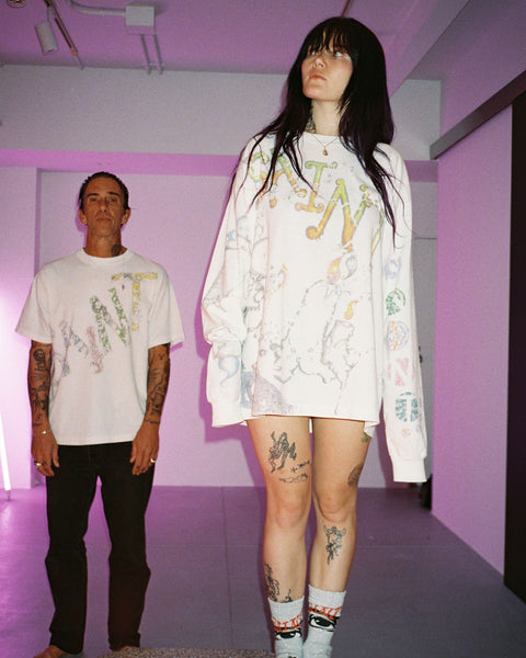 SAINT MICHAEL/COCO_SS T-SHIRT/COCO/WHITE