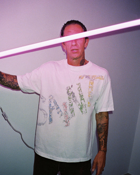 SAINT MICHAEL/COCO_SS T-SHIRT/COCO/WHITE