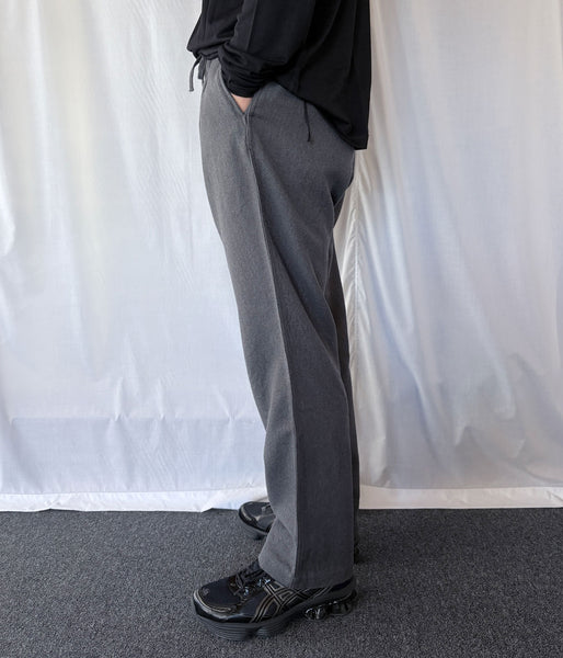 nonnative/LABORER EASY TROUSERS WOOL COTTON TWILL (HEATHER CHARCOAL)