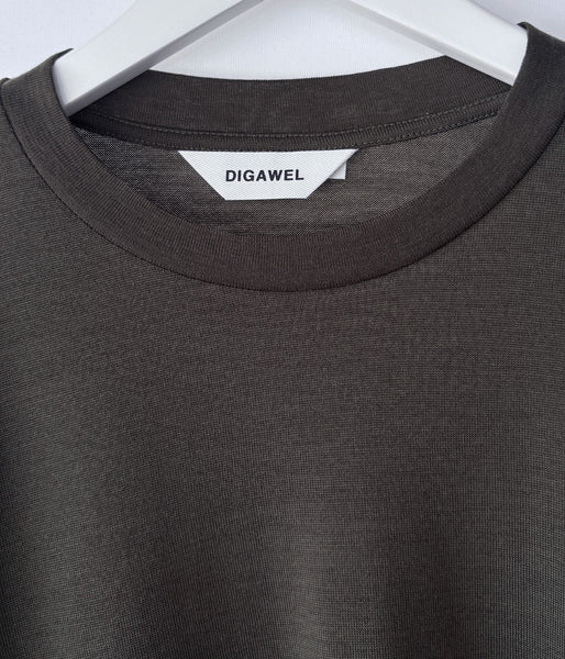 DIGAWEL/Merino wool L/S T-shirt (OLIVE)