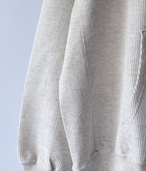 blurhms ROOTSTOCK/ROUGH&SMOOTH THERMAL BLOUSON(HEATHER OATMEAL)