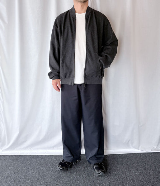 blurhms ROOTSTOCK/ROUGH&SMOOTH THERMAL BLOUSON(HEATHER CHACOAL)