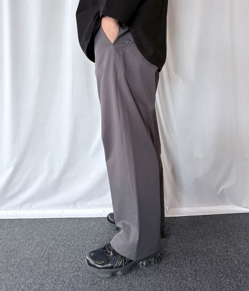 Goldwin/BAGGY STRAIGHT PANTS (DEEP CHARCOAL)