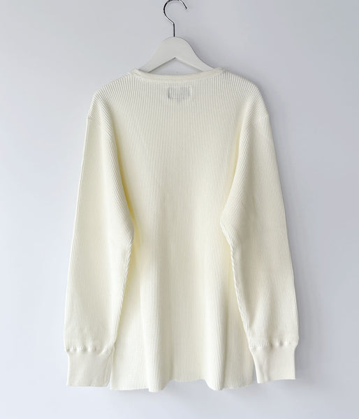DESCENDANT/PX WAFFLE LS (WHITE)