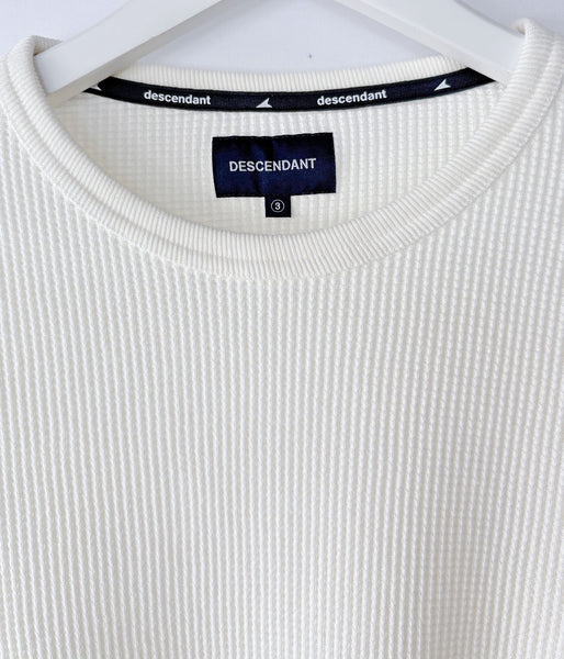 DESCENDANT/PX WAFFLE LS (WHITE)