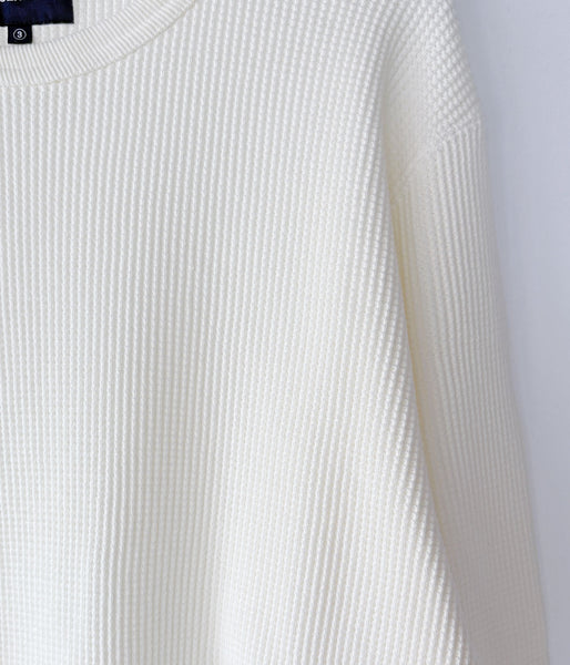 DESCENDANT/PX WAFFLE LS (WHITE)