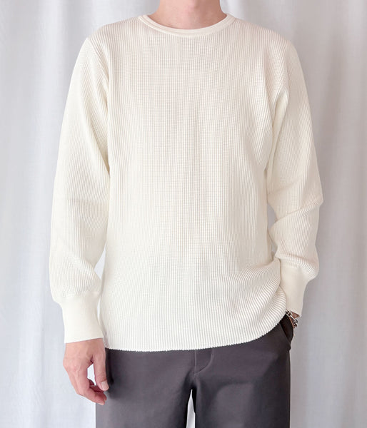 DESCENDANT/PX WAFFLE LS (WHITE)
