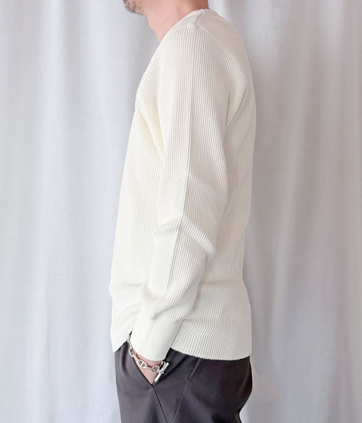 DESCENDANT/PX WAFFLE LS (WHITE)