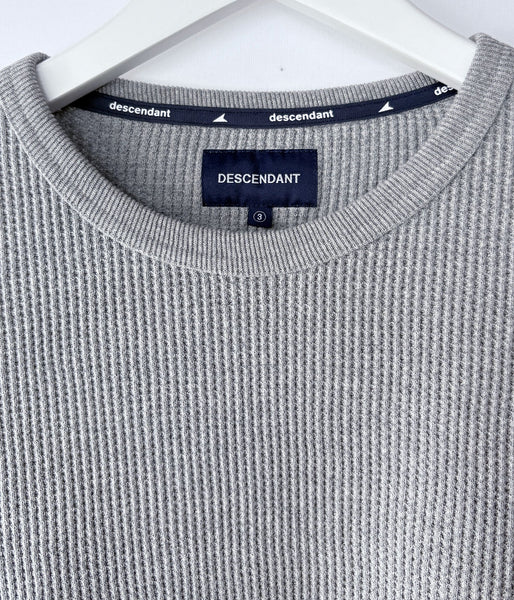 DESCENDANT/PX WAFFLE LS (GRAY)