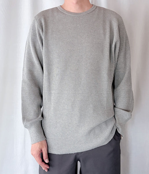 DESCENDANT/PX WAFFLE LS (GRAY)