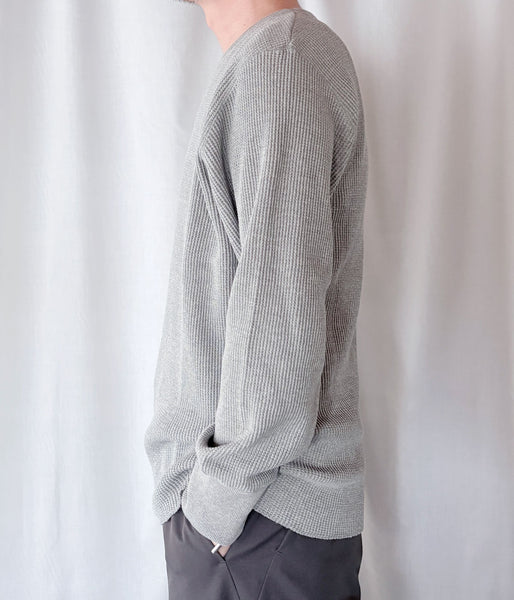 DESCENDANT/PX WAFFLE LS (GRAY)
