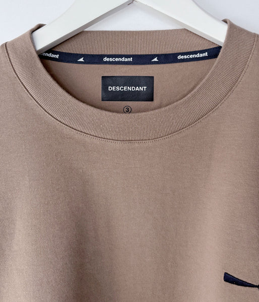 DESCENDANT/CACHALOT ORGANIC COTTON LS (GREIGE)