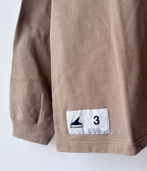 DESCENDANT/CACHALOT ORGANIC COTTON LS (GREIGE)