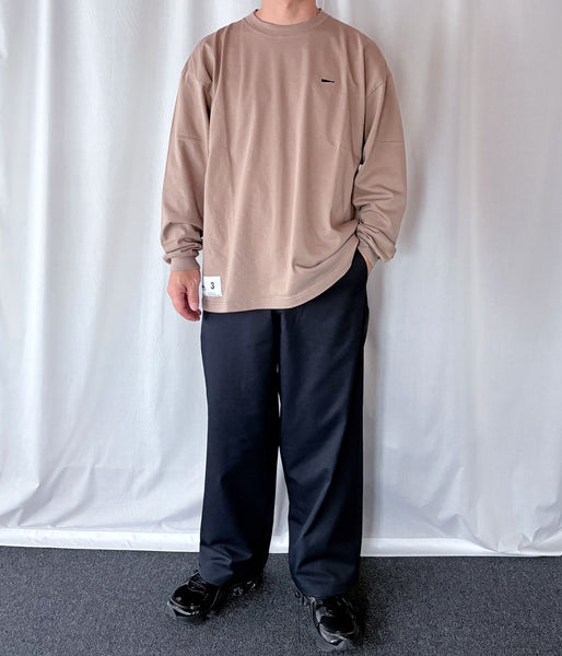 DESCENDANT/CACHALOT ORGANIC COTTON LS (GREIGE)