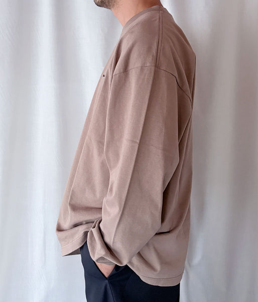 DESCENDANT/CACHALOT ORGANIC COTTON LS (GREIGE)