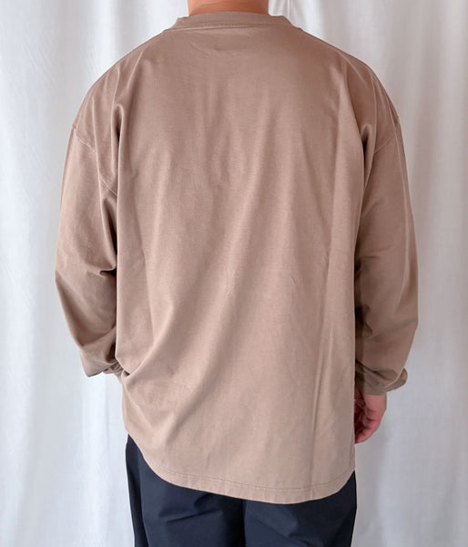 DESCENDANT/CACHALOT ORGANIC COTTON LS (GREIGE)