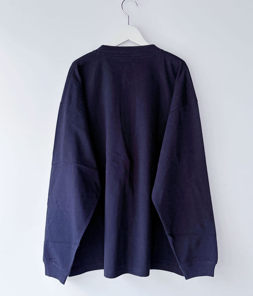 DESCENDANT/CACHALOT ORGANIC COTTON LS (NAVY)