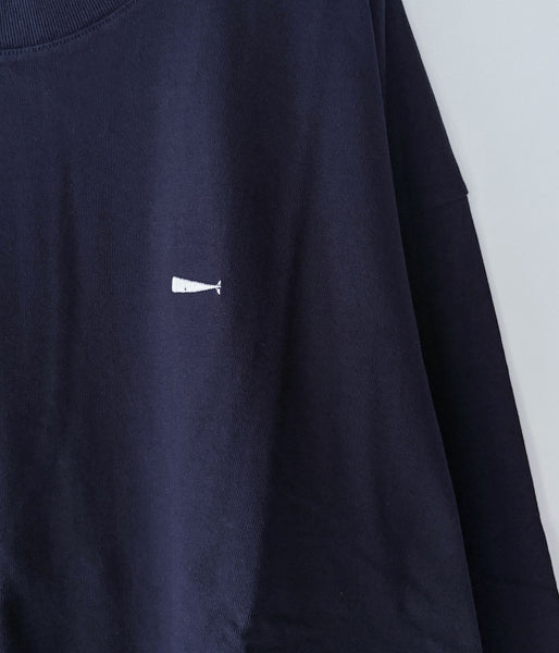 DESCENDANT/CACHALOT ORGANIC COTTON LS (NAVY)