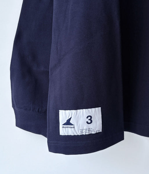 DESCENDANT/CACHALOT ORGANIC COTTON LS (NAVY)