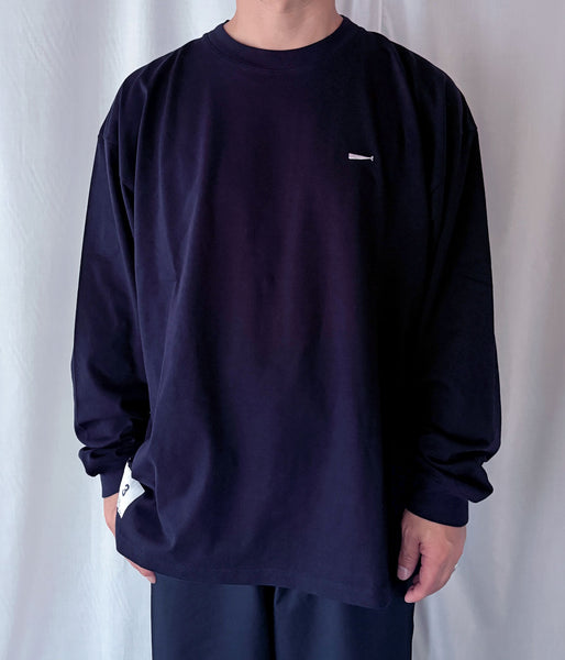 DESCENDANT/CACHALOT ORGANIC COTTON LS (NAVY)