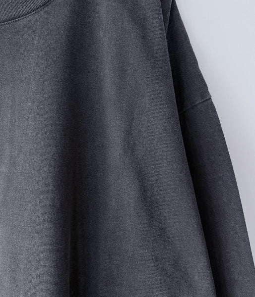 DESCENDANT/OTL ORGANIC COTTON LS PIGMENT DYE (BLACK)