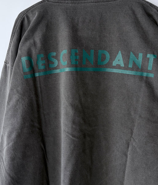 DESCENDANT/OTL ORGANIC COTTON LS PIGMENT DYE (BLACK)