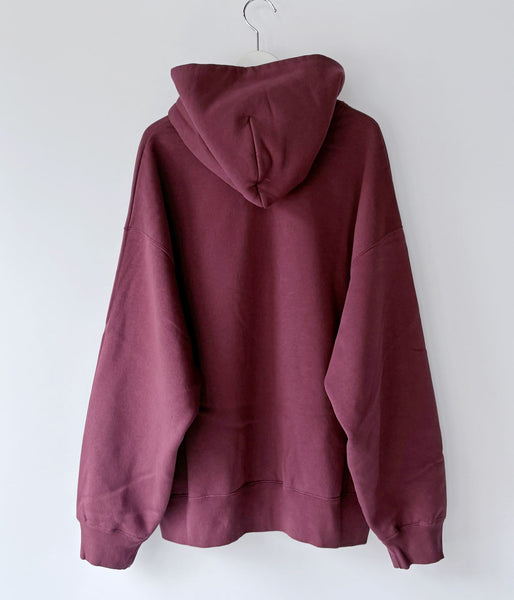 DESCENDANT/PX ZIP HOODY (BURGUNDY)