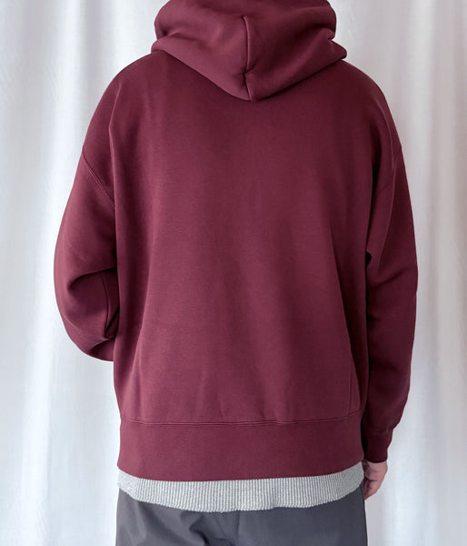DESCENDANT/PX ZIP HOODY (BURGUNDY)