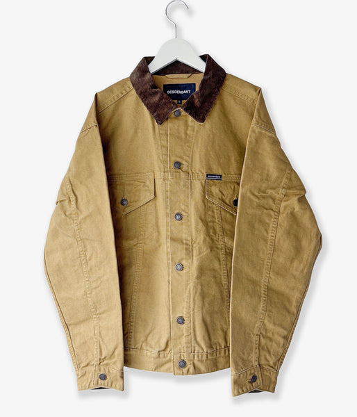 DESCENDANT/DALLAS DUCK JACKET (BEIGE)