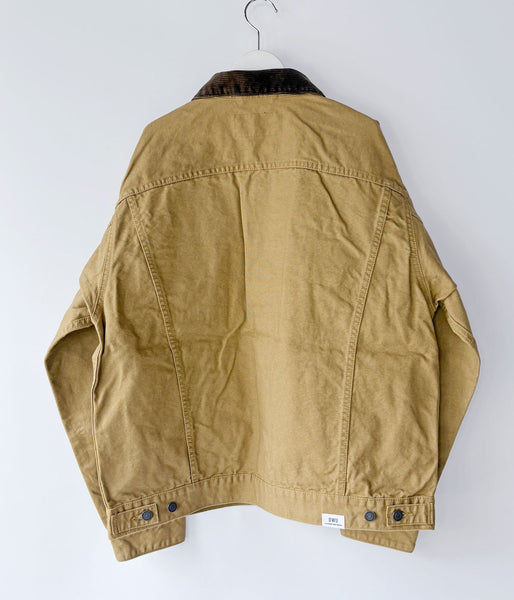 DESCENDANT/DALLAS DUCK JACKET (BEIGE)