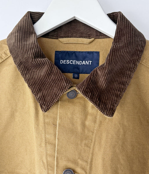 DESCENDANT/DALLAS DUCK JACKET (BEIGE)