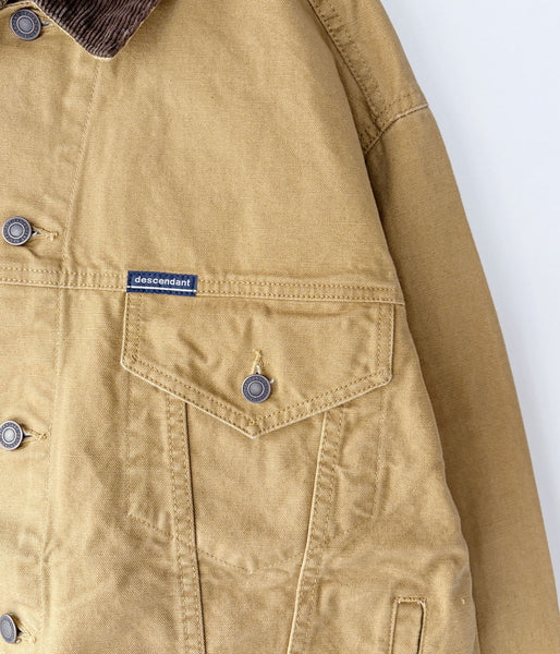 DESCENDANT/DALLAS DUCK JACKET (BEIGE)