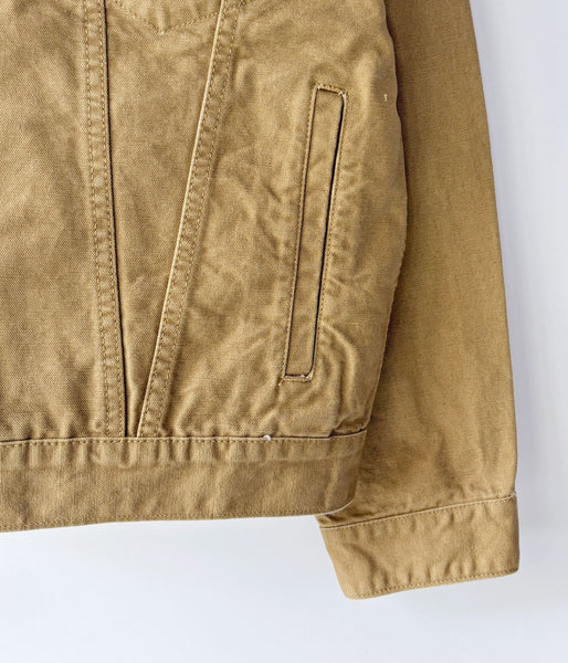 DESCENDANT/DALLAS DUCK JACKET (BEIGE)