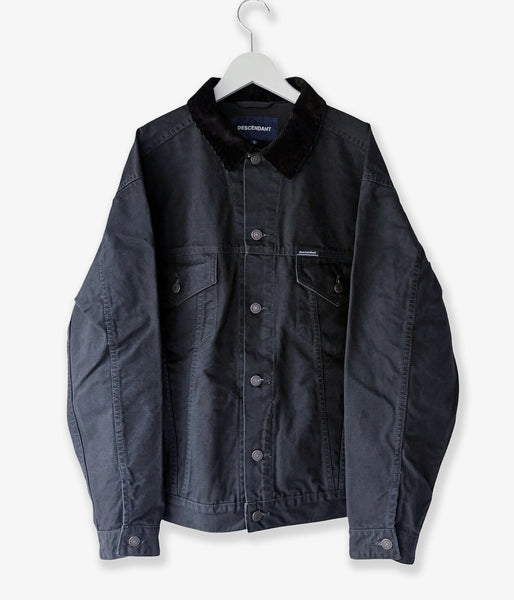 DESCENDANT/DALLAS DUCK JACKET (BLACK)