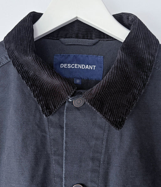 DESCENDANT/DALLAS DUCK JACKET (BLACK)