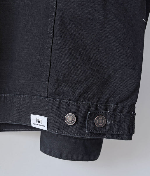 DESCENDANT/DALLAS DUCK JACKET (BLACK)
