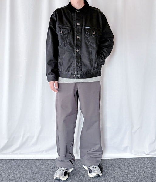DESCENDANT/DALLAS DUCK JACKET (BLACK)