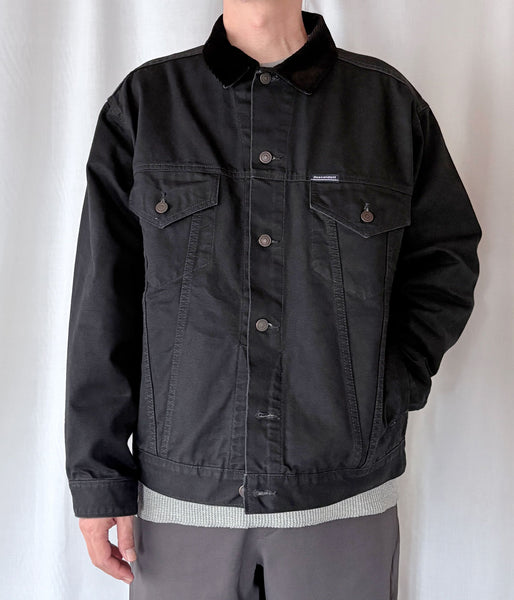 DESCENDANT/DALLAS DUCK JACKET (BLACK)
