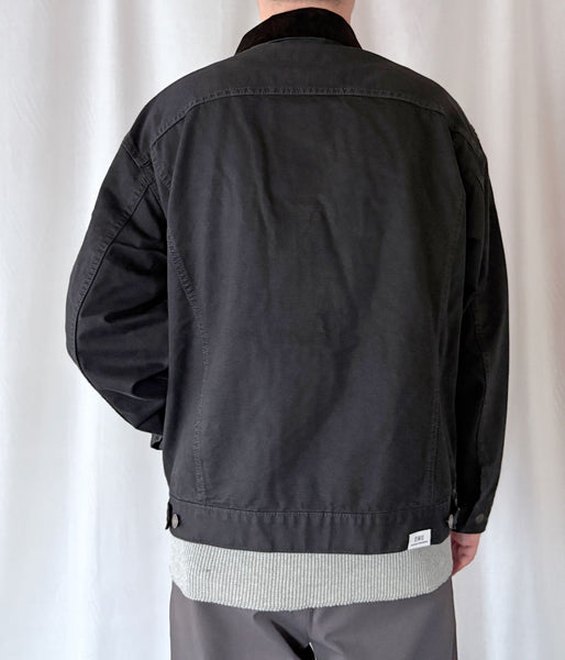 DESCENDANT/DALLAS DUCK JACKET (BLACK)