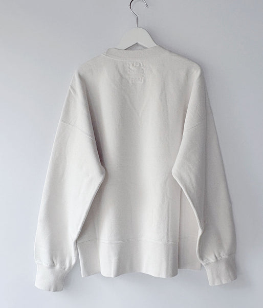 visvim/COURT SWEAT L/S (OFF WHITE)