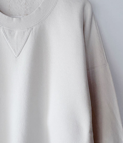 visvim/COURT SWEAT L/S (OFF WHITE)