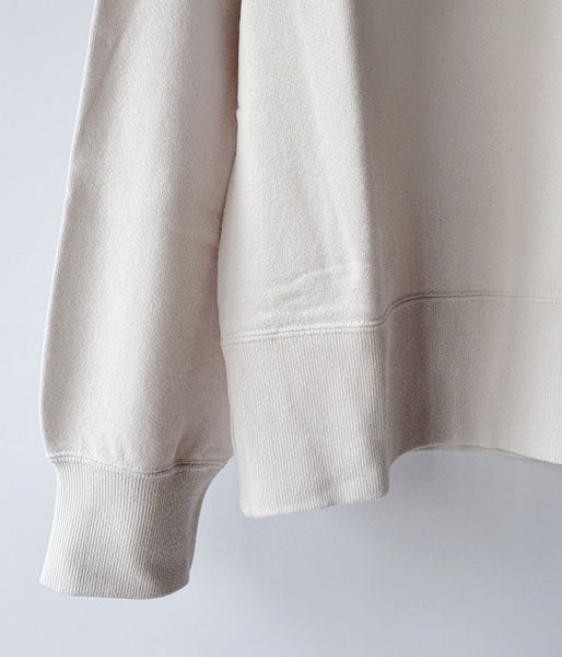 visvim/COURT SWEAT L/S (OFF WHITE)