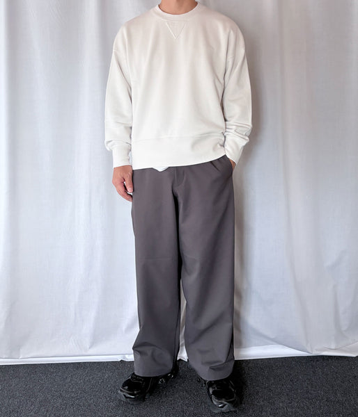 visvim/COURT SWEAT L/S (OFF WHITE)