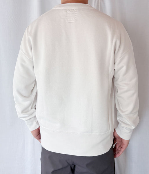 visvim/COURT SWEAT L/S (OFF WHITE)