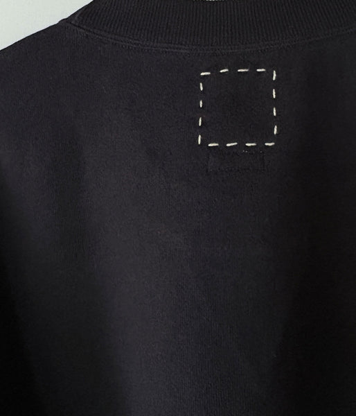 visvim/COURT SWEAT L/S (BLACK)