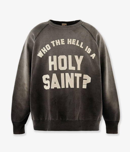 SAINT MICHAEL/RAGLAN CRW N SWT/HOLY SAINT？/BLK