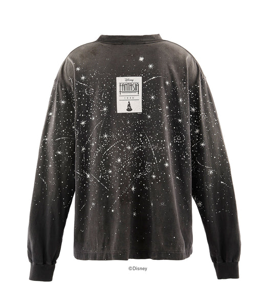 SAINT MICHAEL/DSNY_LS T-SHIRT/FANTASIA/BLACK