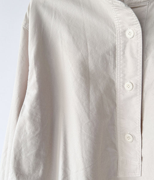 MHL./SOFT HOPSACK SHIRT WOMENS (ECRU)