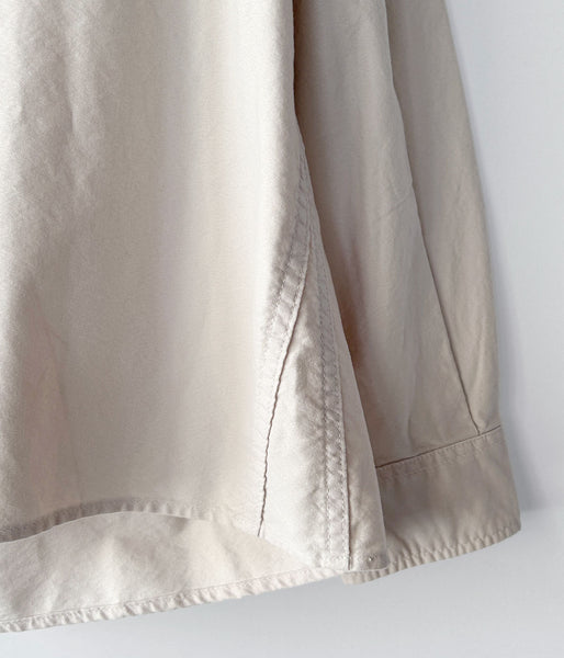 MHL./SOFT HOPSACK SHIRT WOMENS (ECRU)